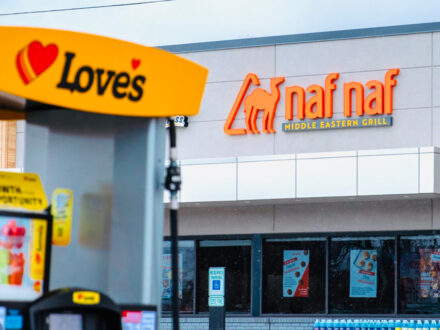 Naf Naf Grill location at Love's Travel Stop