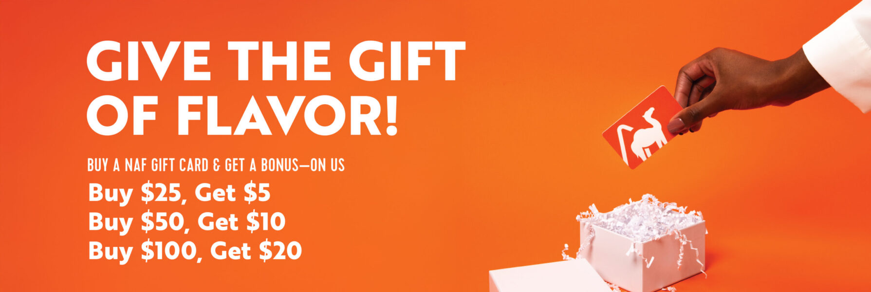 Buy a Naf Gift Card!